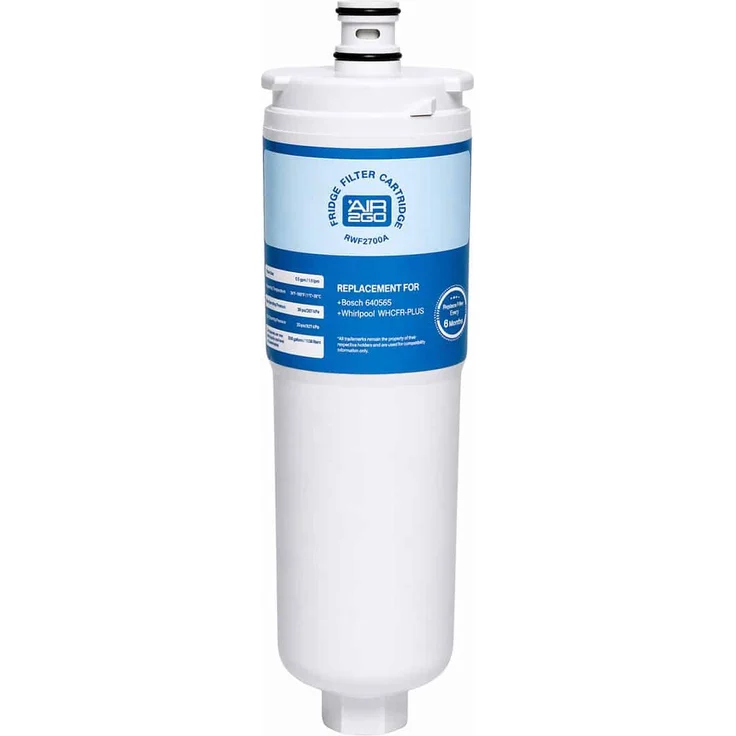 AIR2GO Wasserfilter für Balay CS-52 / RWF2700A, Kohlenstofffilter zur Reduzierung von Schwermetallen, 6 Monate Nutzungsdauer