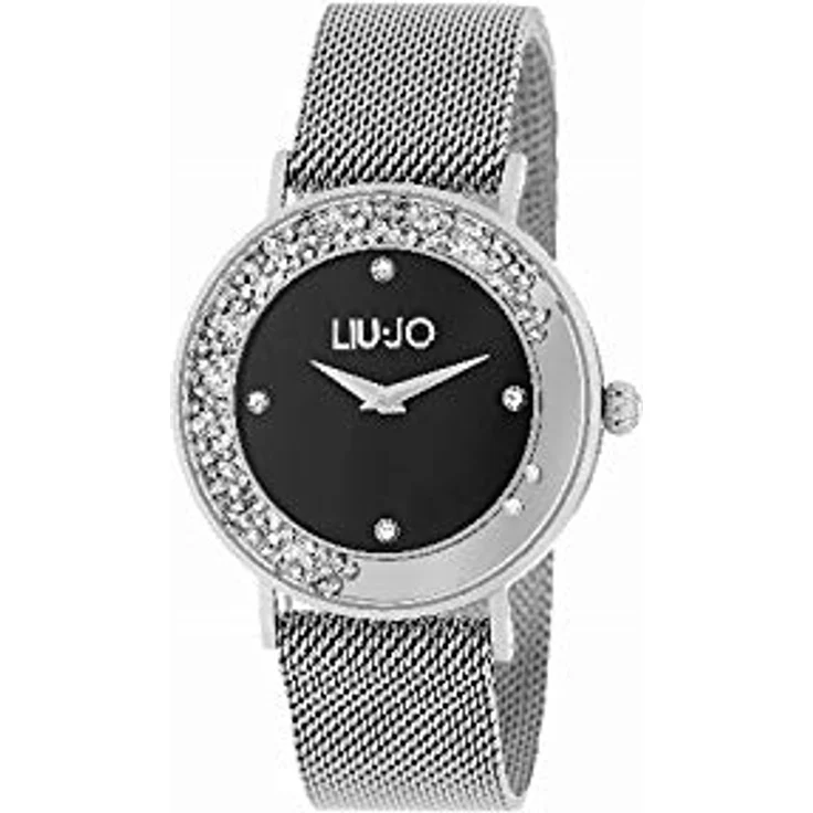 Liu Jo Damen Analog Quarz Uhr mit Edelstahl Armband TLJ1341, silberfarben mit 36mm Durchmesser – Bild 2
