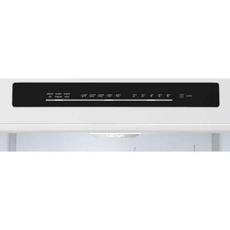 Bosch Serie 4 KGN392LAG Freistehende Kühl-Gefrier-Kombination, 203 cm, 260 l Kühlraum, 103 l Gefrierraum, Metall-Optik, Total No Frost, Energieeffizienzklasse A – Bild 3