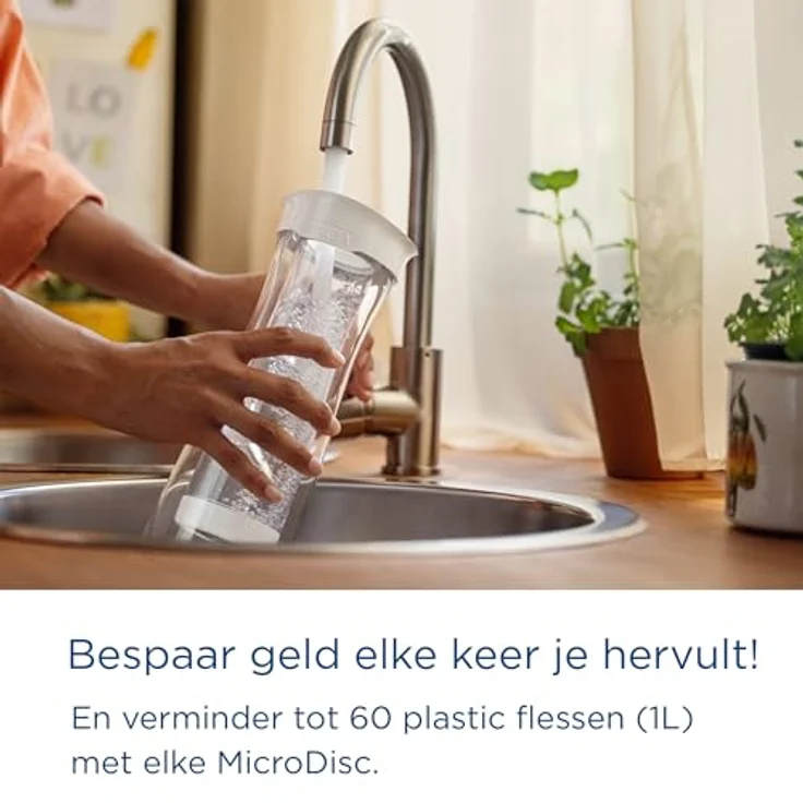Brita Wasserkaraffe mit Wasserfilter fill&serve Mind, hellgrau – Bild 8