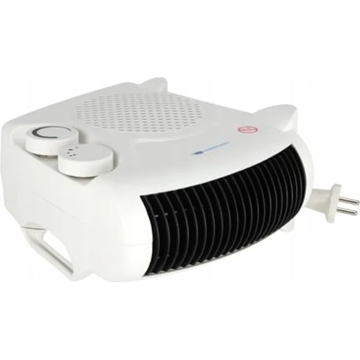 Dedra DA-T201, Heizlüfter mit vertikaler und horizontaler Luftstromrichtung, 2000W, 3 Luftstrommodi, Thermostat, Überhitzungsschutz – Bild 4