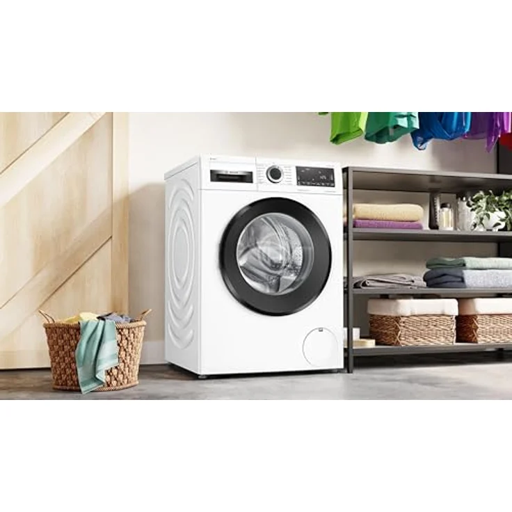 Bosch WGG154A10 , Frontlader-Waschmaschine, D, Fassungsvermögen 6 kg, Standgerät, Breite 40 cm, weiß – Bild 9