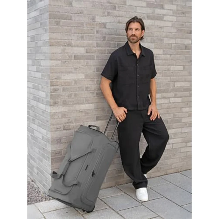 Redolz Duffle Essentials 2 Rollen Reisetasche 71 cm grey – Bild 5