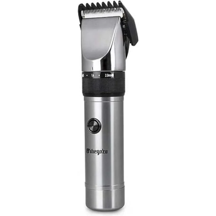 Orbegozo CTP 2500, Professioneller Haarschneider mit selbstschärfenden Keramikklingen, 5 Stunden Akkulaufzeit, abnehmbarer Kopf, Aluminium – Bild 1