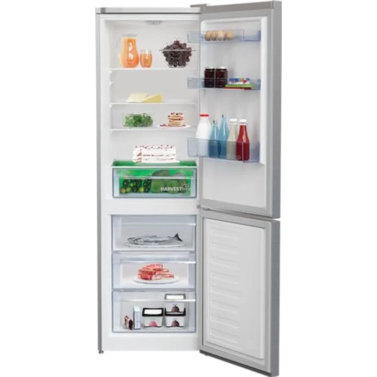 Beko RCSA366K50XBN b300 Kühl-Gefrierkombination, 343 Liter Nutzvolumen, HarvestFresh, Smooth Fit: 90 Grad Türöffnung, 223 l Kühlen, 120 l Gefrieren, 3 Gefrierschubladen, 35 dB, Edelstahllook – Bild 6
