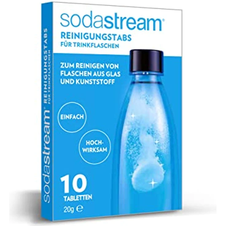 SodaStream Reinigungstabs für PET-Flaschen (10 tabs) – Bild 1
