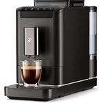 Tchibo Kaffeevollautomat Esperto2 Caffè mit 2-Tassen-Funktion für Caffè Crema und Espresso, Dark Chrome Edition - Preisvergleich