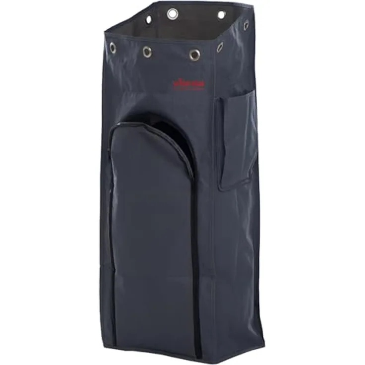 Vileda >70 l Abdeckung für VoleoPro Standardwagen, mit Ösenbefestigung, zwei Taschen und doppeltem Reißverschluss