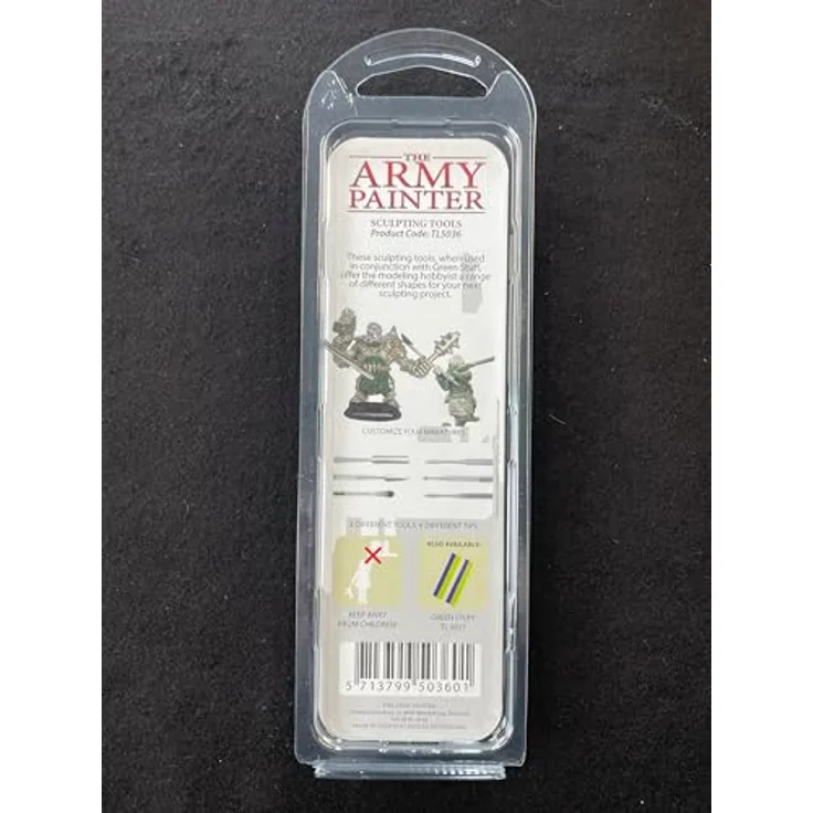 The Army Painter – Modellierwerkzeug | 3-er Set | Doppelseitige Edelstahlwerkezuge zum Modellieren und Bearbeiten von Kunststoff-, Harz- und Metallen | für Tabletop Wargames Miniaturmodellierung – Bild 4