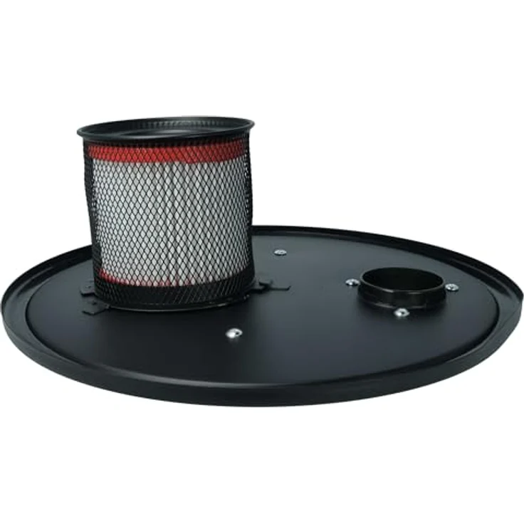 vhbw Aschefilter-Set für Bosch Alpha 29, 231, 24, 25, 31, 232, 30, inkl. Schlauch, Staubsauger-Rohr, Filterkartusche, 18 l Volumen, schwarz/silber – Bild 3