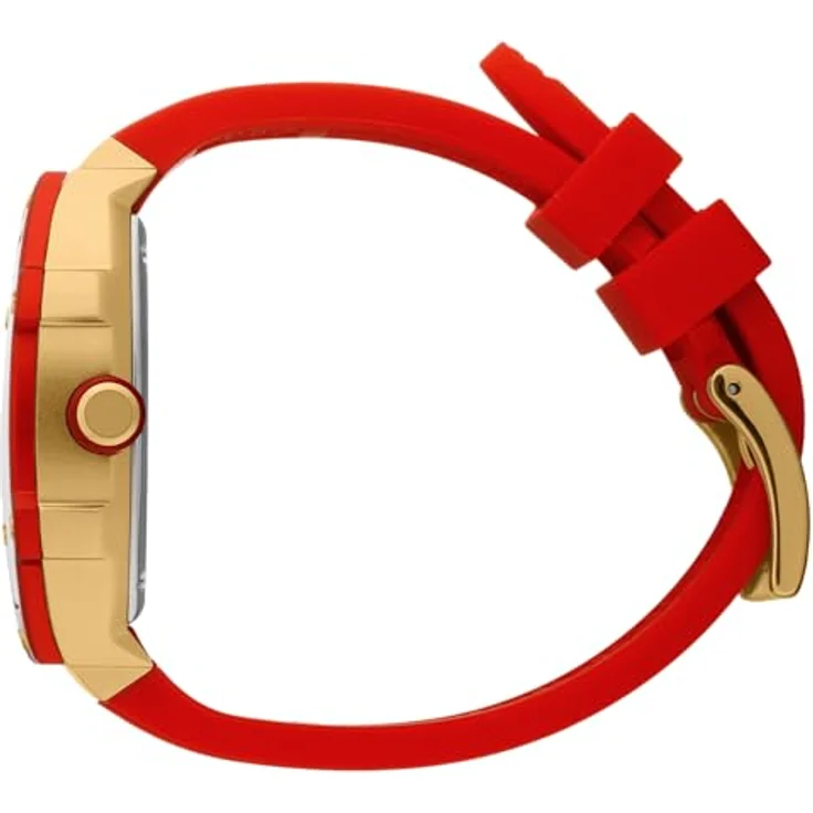 ICE-WATCH Ice boliday Passion red Damenuhr mit Silikonarmband (Small) - Kalenderfunktion, Leuchtzeiger, 24-Stunden-Anzeige - Preisvergleich – Bild 3