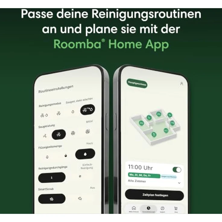 iRobot Roomba Max 775 Combo Roboter, Beutellos, AutoWash Dock, 30.000 Pascal Saugkraft, Gyroskop, Weiß – Bild 12