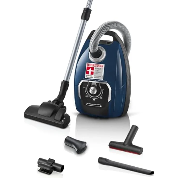 BOSCH Bodenstaubsauger BGL8XPER, PowerProtect System für langanhaltend starke Leistung, blau – Bild 2