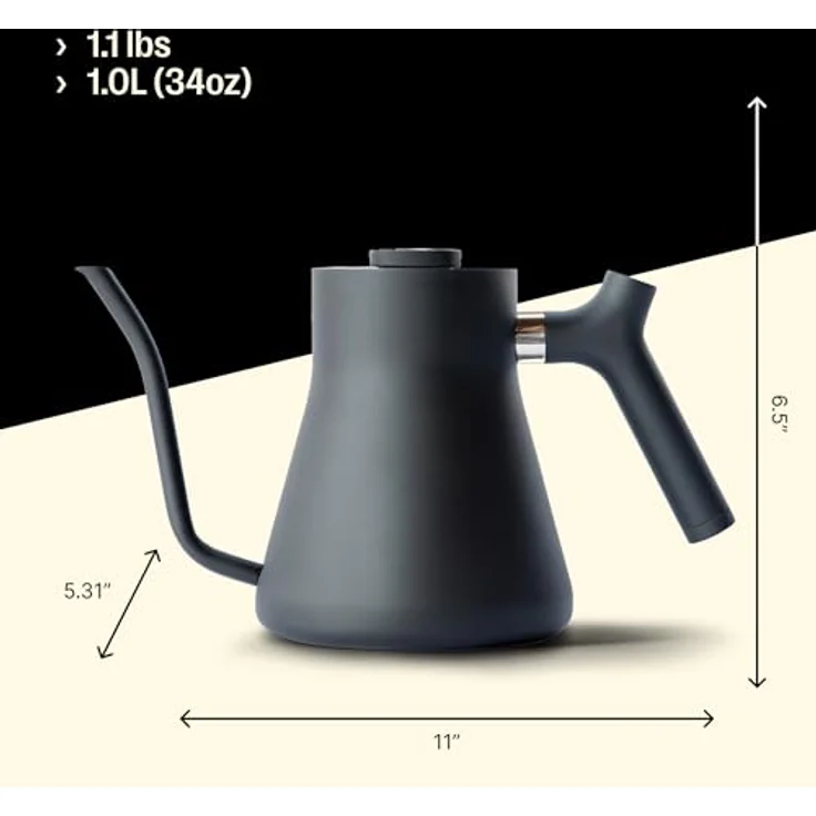 Fellow Stagg Wasserkessel 1 L Matte Black  – Bild 4