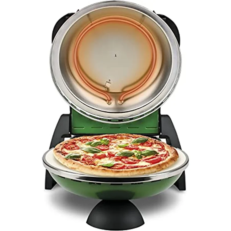 G3Ferrari G 1000603 Delizia Green EVO Pizzamaker, 1200W, Timer, grün – Bild 4
