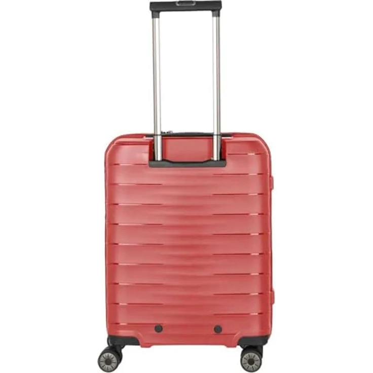 Travelite Mooby, 4 Rollen Kabinentrolley 55 cm mit Laptopfach, rot – Bild 2