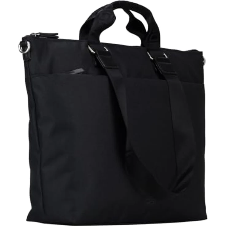 Jost Bergen Shopper Tasche, 47 cm schwarz aus 100% Polyester, vielseitig und strapazierfähig – Bild 2