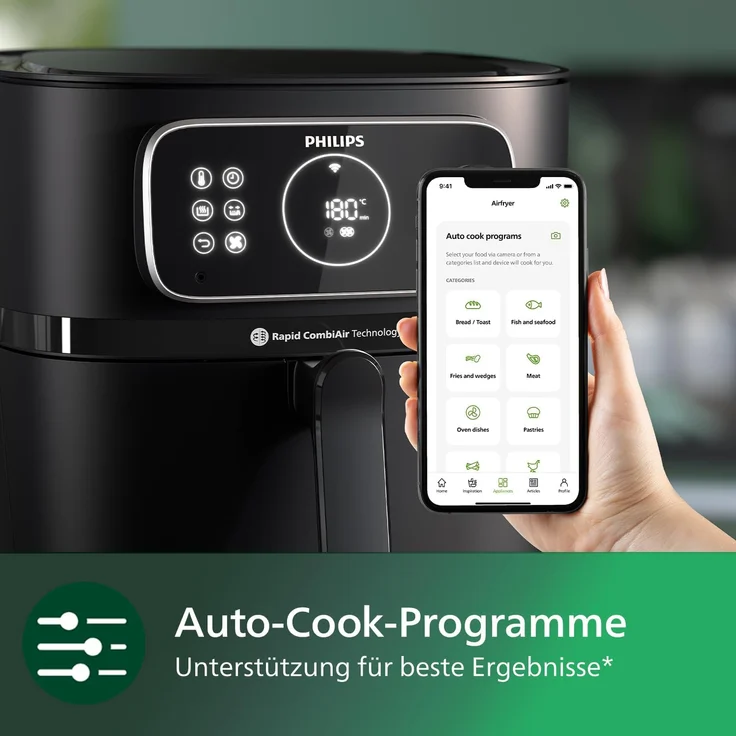 Philips Airfryer-Combi XXL Connected 7000 Series - HD9880/90 – Bild 4