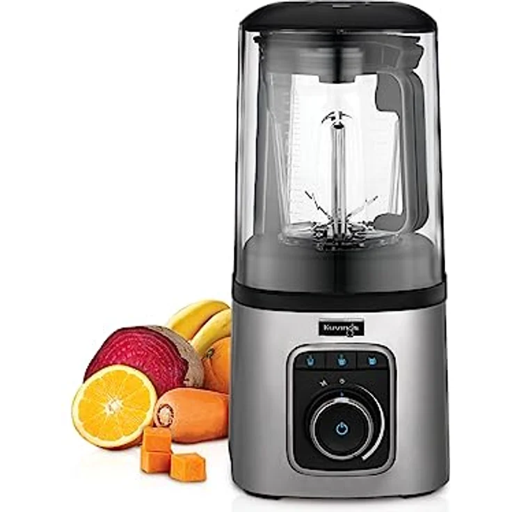 Kuvings SV500 Vakuum-Standmixer, hohe Leistung, 1500 W, 32000 U/min, Grau – Bild 2