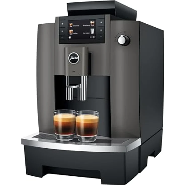Jura W4 Dark Inox (EA) (15542) Kaffeevollautomat, 3-Liter Wassertank, 500g Bohnenbehälter, One-Touch-Funktion, MDB-fähig – Bild 2
