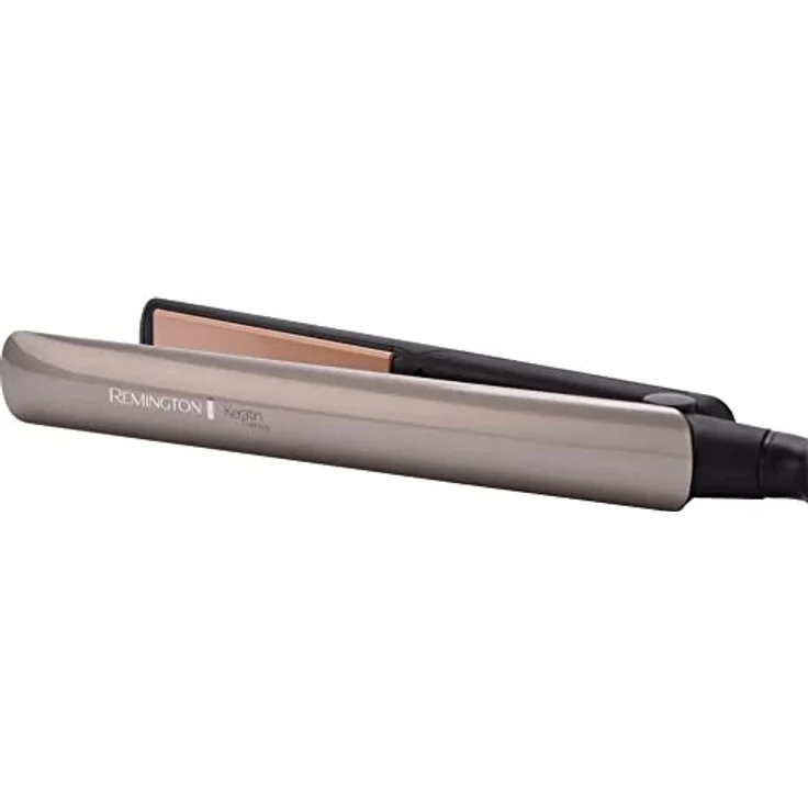 Remington Glätteisen Profi [Hitzeschutzsensor um Haarschäden zu verringern] Keratin Protect (hochwertige Keratin-Keramikbeschichtung mit Mandelöl) Digitales Display, 160-230°C, Haarglätter S8593 – Bild 4