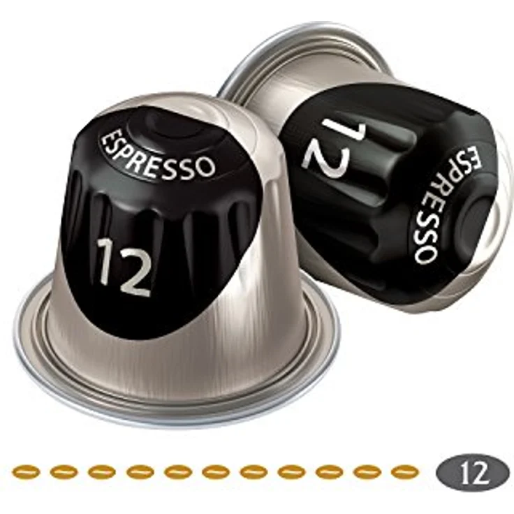 Jacobs Kaffeekapseln Espresso Ristretto, Intensität 12 von 12, 200 Nespresso – Bild 4