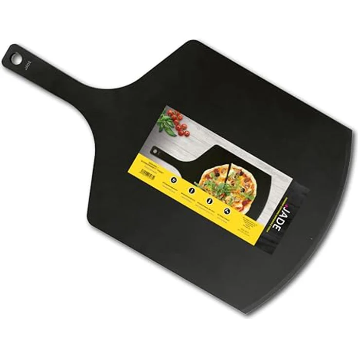 JADE Pizza Gourmet Pizzaschaufel, laminiertes Holz, hitzebeständig bis 176°C, umweltfreundlich, 60 x 35 x 0,4 cm, braun – Bild 1