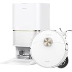 dreame L50 Ultra AE Saug- und Wischroboter, 28.000 Pa Saugkraft, automatische Entleerung, Wischmopp-Selbstreinigung bei 100 °C, Hindernisvermeidung, 360°-Navigation