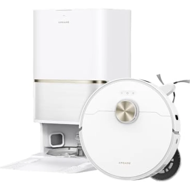 dreame L50 Ultra AE Saug- und Wischroboter, 28.000 Pa Saugkraft, automatische Entleerung, Wischmopp-Selbstreinigung bei 100 °C, Hindernisvermeidung, 360°-Navigation – Bild 1