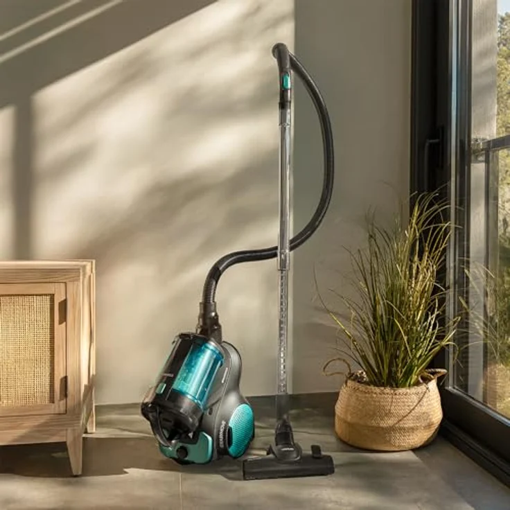 Cecotec Conga Rockstar Cyclonic Powerbag, Schlittenstaubsauger mit 900W und 175AW Saugleistung, 2L Behälter, HEPA-Filter, 10m Reichweite – Bild 2