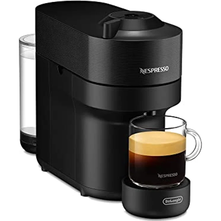 Nespresso Kapselmaschine Vertuo Pop ENV90.BAE von DeLonghi, inkl. Aeroccino Milchaufschäumer, Willkommenspaket mit 12 Kapseln - Farbauswahl: bunt – Bild 12