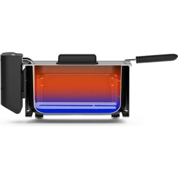 Tristar FR-9334 Fritteuse 3 l - Edelstahlgehäuse, einstellbarer Thermostat, 2000 W – Bild 4