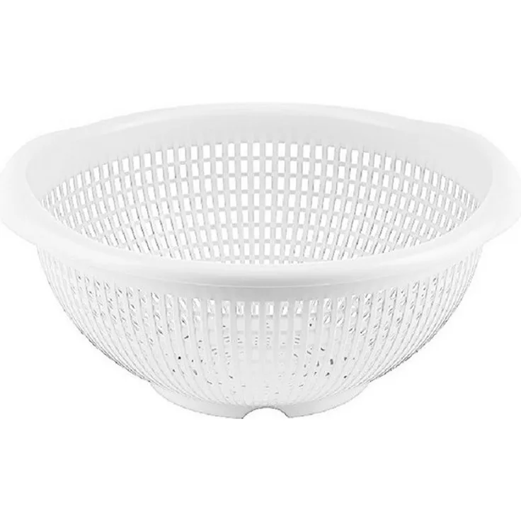 Bahama Warenvertriebs GmbH Küchensieb XL – Robustes Küchensieb mit lebensmittelechter Beschichtung, spülmaschinengeeignet, Maße 29,5 x 31 x 12 cm
