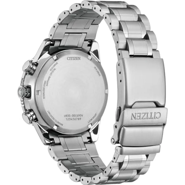Citizen JV2000-51L Promaster Skyhawk, Edelstahl Solar Herrenuhr mit blauem Zifferblatt, 20 ATM wasserdicht – Bild 4