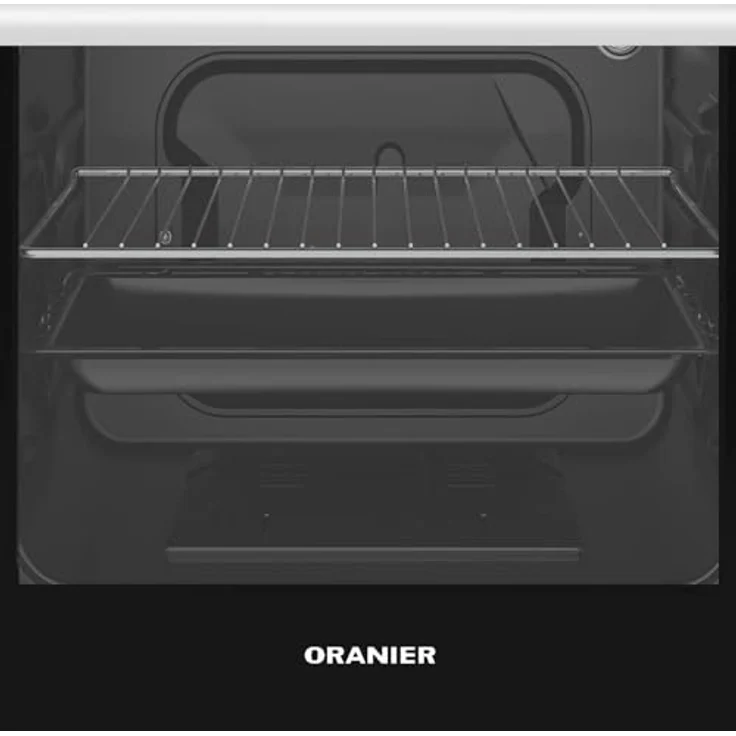Oranier Gas-Standherd 50 cm - freistehender Gasherd mit Gas-Backofen - weißer 3 flammiger Standherd mit Gaskochfeld 4 Kochzonen - STG598 – Bild 3