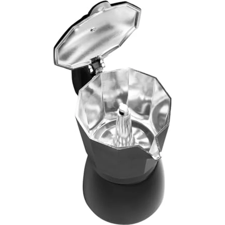 Adler AD 4429, Espressokocher für Herdplatten, 520ml, 9 Tassen, schwarz – Bild 5