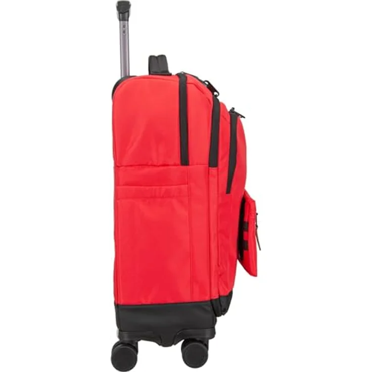 Cabaïa Trolley Soft Suitcase, 4 Rollen, Handgepäck geeignet, 35 x 55 x 21 cm, mit TSA-Zahlenschloss und praktischer Innenorganisation, Farbenvielfalt – Bild 3