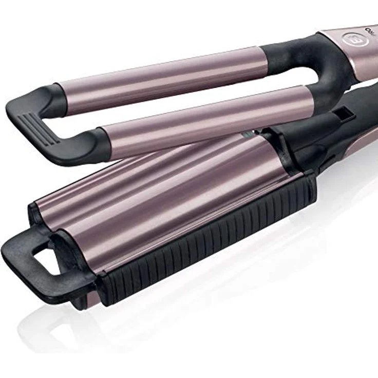 Imetec Bellissima My Pro Beach Waves GT20 100 glätteisen, Haarglätter für Wellen und Locken mit Natureffekt, 3 Temperatureinstellungen für die optimale Schonung des Haars, doppelter Lockenstab – Bild 3