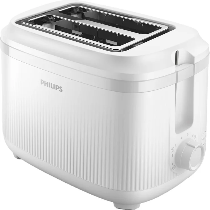 Philips HD2511/00, Toaster mit 2 Scheiben, 900 W Leistung, grau – Bild 1