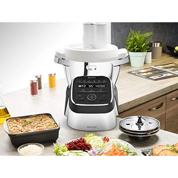 Krups XF551D Prep und Cook Shred & Slice Schnitzelwerk – Bild 3