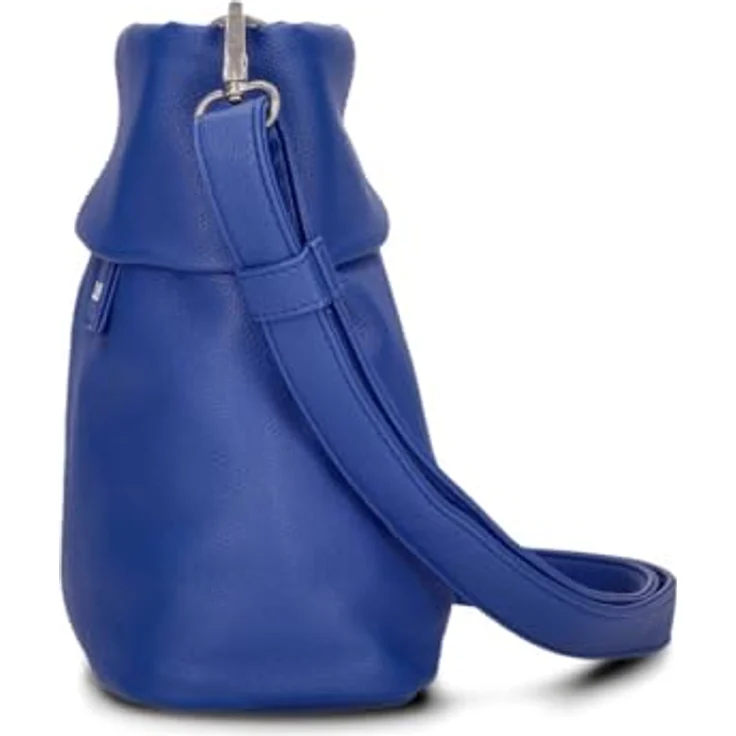Zwei Mademoiselle.M Schultertasche 25 cm, blau, 100% Polyurethan, kompakt und stilvoll – Bild 7