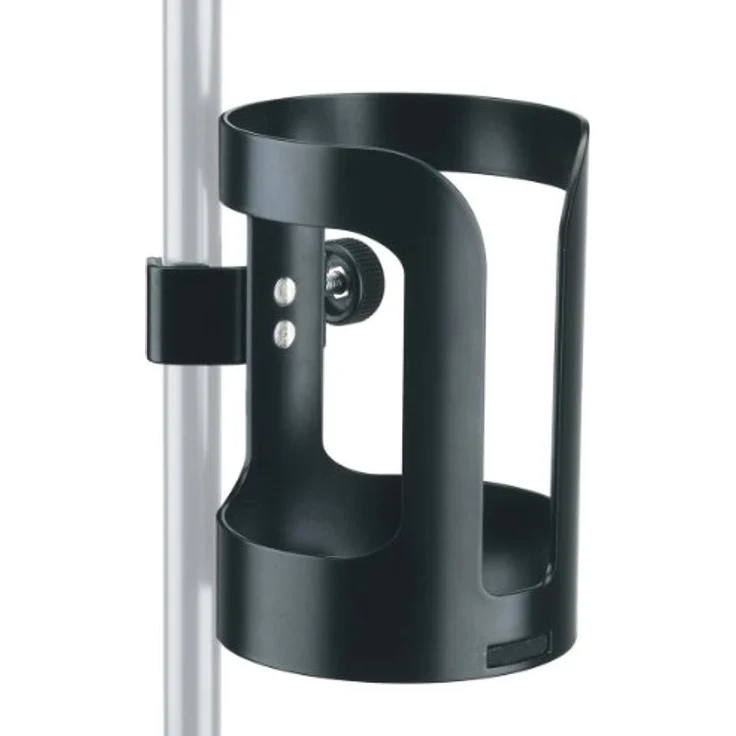 K&M 16022 Universal Getränkehalter für Mikrofonständer + keepdrum Flaschenöffner – Bild 2