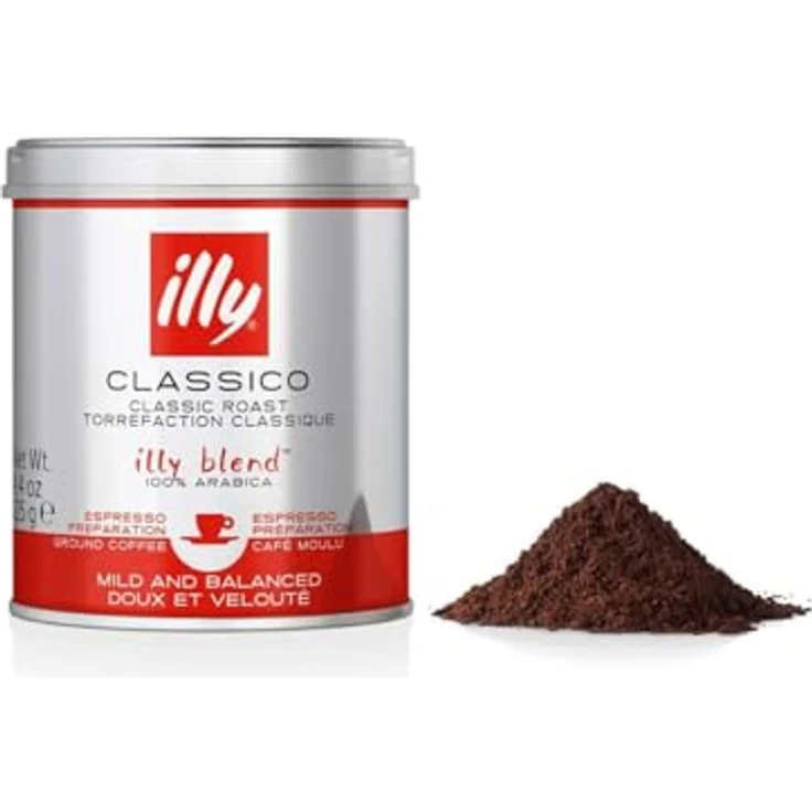 illy Kaffee, Gemahlener Espresso klassische Röstung - 1 Dose zu 125 g – Bild 2