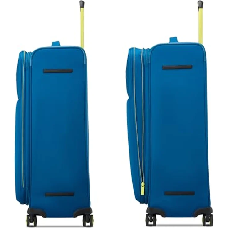 RONCATO MOVE Trolley Lagunenblau Grande, weicher Koffer mit erweiterbarem Reißverschluss und 4 Rollen – Bild 5