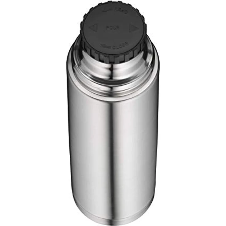 alfi 5457.205.100 Isolierflasche isoTherm, Edelstahl mattiert, 1,0 Liter, Drehverschluss, 12 Stunden heiß, 24 Stunden kalt, BPA-Free – Bild 4