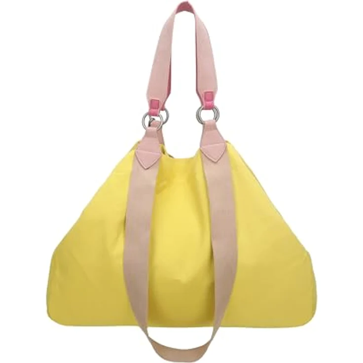 Fritzi aus Preußen Izzy Canvas Shopper 45 cm, Gelb - Einkaufstasche mit geräumigem Innenraum und praktischem Sonnenbrillenetui – Bild 2