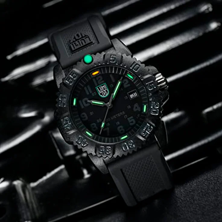 Luminox G Kollektion Sea Lion Herrenuhr 38mm X2.2072 Militäruhr Schwarz 100m Wasserdicht Schweiz Hergestellt – Bild 5