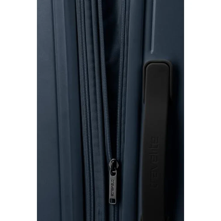 Travelite Panello Trolley M 65 cm, 4 Rollen, Dehnfalte, blau, 100% ABS – Bild 8