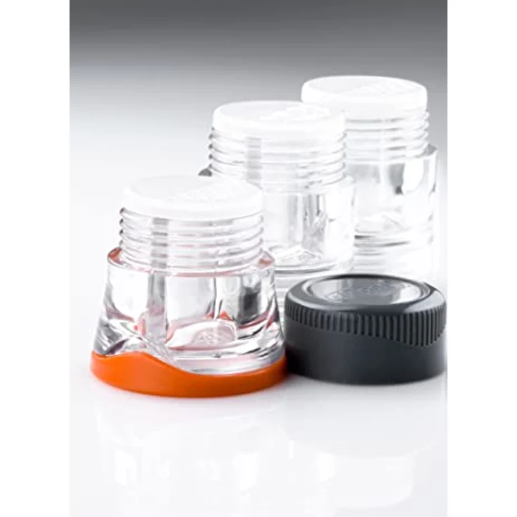 GSI Outdoors Spice Rocket, Unisex Gewürzspender für Outdoor, farblos, Einheitsgröße mit 3 Doppelkammern und einfacher Reinigung – Bild 4