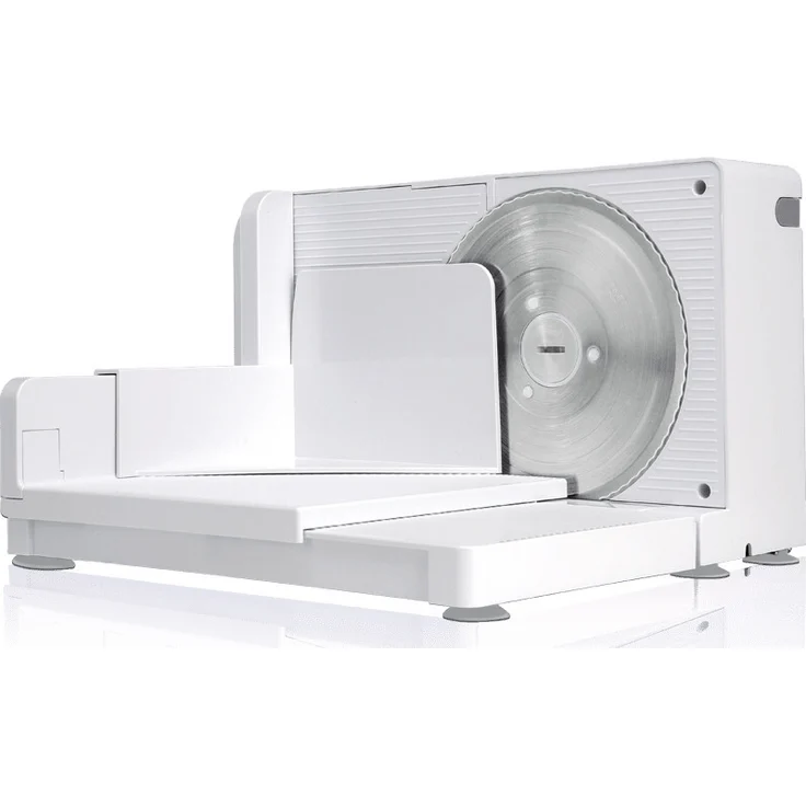 RGV SMARTY 170 elektrische Schneidemaschine 120 W Weiß ABS Kunststoff, für Weiche Aufschnittware und Gemüse geeignet